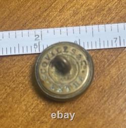 10 U. S. Civil War General Service Uniform Button, Scovills & Co. Extra 14mm