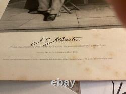 145 CIVIL War Confederate General Joe Johnston Engraved View 1866