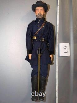 16 Scale American Civil War Union General Sherman Dressed Figure