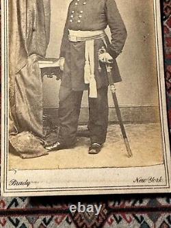 1860's Civil War CDV Brigadier general Thomas, Matthew Brady photograph