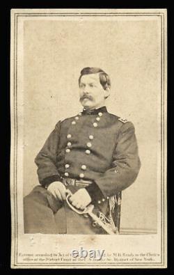 1860s CDV of Civil War General McClellan Brady / Anthony Backmark
