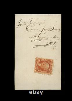 1860s Civil War Brig General Owen Jay Sweet / Gettysburg / Signed + Tax Stamp