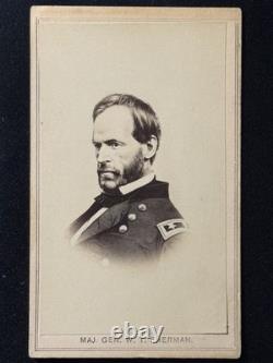 1860s Civil War CDV Union General William Sherman