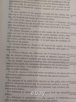 1861 Acts Of The State Of Virginia General Assembly, Civil War secession CSA