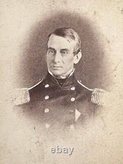 1861 CDV PHOTOGRAPH GENERAL ROBERT ANDERSON CIVIL WAR MAJOR Fort Sumter photo