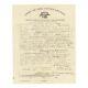 1862 Civil War Discharge 10th Massachusetts -signed By General Innis N. Palmer