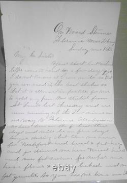 1862 Civil War The Girl I Left Behind Me envelope and letter