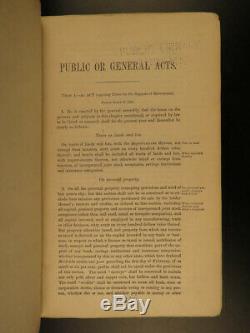 1862 Confederate Virginia CSA Civil WAR Acts & Laws of General Assembly