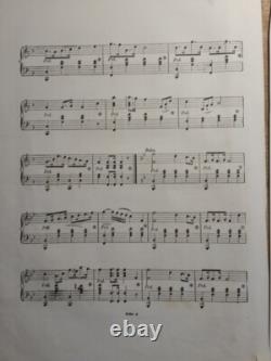 1862 General US Grant's Grand March E. Mack Sheet Music Early Civil War Portrait