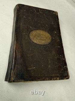 1863 Civil War Major General Gillmore CDV Army Navy Pocket Dictionary F R Bowdon