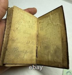 1863 Civil War Major General Gillmore CDV Army Navy Pocket Dictionary F R Bowdon