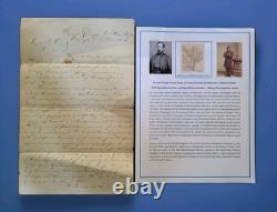 1863 Gen George D. Wells KIA Signed MASSACHUSETTS 34th Infantry General Orders