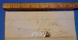 1863 Gen George D. Wells KIA Signed MASSACHUSETTS 34th Infantry General Orders