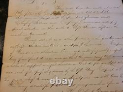 1863 Gen George D. Wells KIA Signed MASSACHUSETTS 34th Infantry General Orders