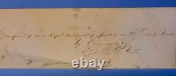 1863 Gen George D. Wells KIA Signed MASSACHUSETTS 34th Infantry General Orders