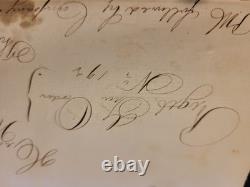 1863 Gen George D. Wells KIA Signed MASSACHUSETTS 34th Infantry General Orders