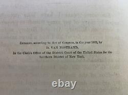 1863 Military Art and History, Duparcq, General Cullum, Art of War, Civil War