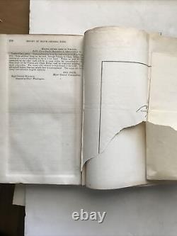 1863 Report Of Major Genl John Pope Virginia Civil War with SIGNED POPE Letter