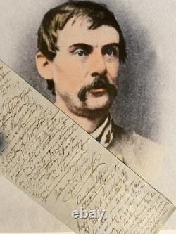 1864 Confederate Gen. John Echols Staff Major Shelby Document/ Civil War 1864 Confederate Gen. John Echols Staff Major Shelby Document/ Civil War