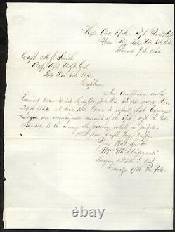 1865 Manuscript Document re Deserted Soldier Signed by General J. W. Keifer