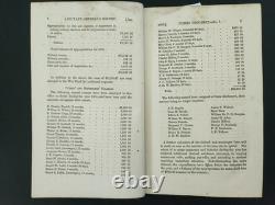 1865 antique CIVIL WAR massachusetts HISTORY RECORDS SOLDIER Adjutant General