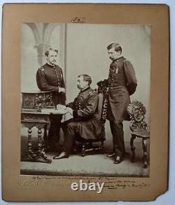 1867 CIVIL WAR, INDIAN WAR, GEN SHERIDAN, JS CROSBY, JW F FORSYTH gift DR YARROW