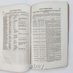 1868 antique CIVIL WAR HISTORY maine ADJUTANT GENERAL REPORT gov chamberlain