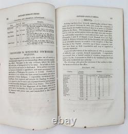 1868 antique CIVIL WAR HISTORY maine ADJUTANT GENERAL REPORT gov chamberlain