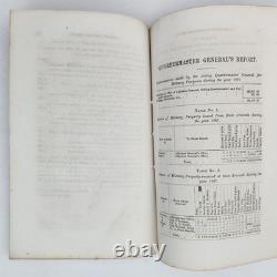 1868 antique CIVIL WAR HISTORY maine ADJUTANT GENERAL REPORT gov chamberlain