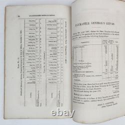 1868 antique CIVIL WAR HISTORY maine ADJUTANT GENERAL REPORT gov chamberlain