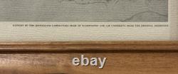 1870 CIVIL WAR General Robert E. Lee ENGRAVING MEMORIAL PORTRAIT by A. B. WALTER