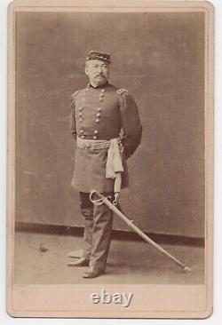 1871 Cabinet Photo Civil War General Sheridan in Uniform by Taber San Francisco