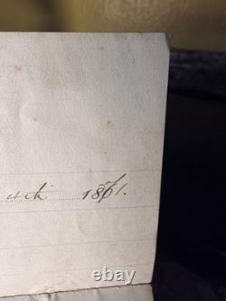 1871 Discharge Document Signed by Two Civil War Generals 1871 Discharge Document Signed by Two Civil War Generals