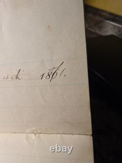 1871 Discharge Document Signed by Two Civil War Generals