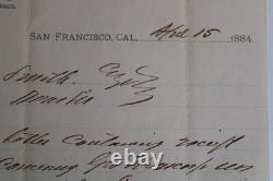 1884 George Cadwalader, Civil War & Mexican American General, Signed Letter, Law