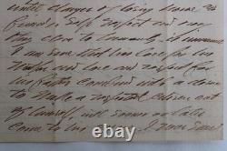 1884 George Cadwalader, Civil War & Mexican American General, Signed Letter, Law