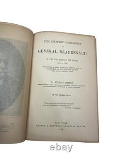 1884 Military Operations General Beauregard Vol II Civil War Harper HC History