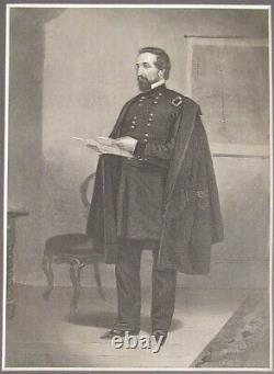 1885 Civil War General William S. Rosecrans Signed Card