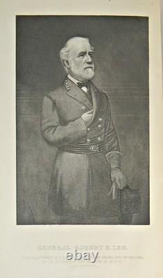 1887 Confederate ROBERT E LEE MEMOIRS Civil War General C. S. A. History SOUTHERN