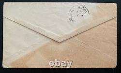 1887 Somerville NJ USA Red Cross Cover To Civil War General James Rusling