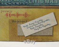 1888 Duke A28 Tobacco Card Album Heroes of Civil War N78 N114 Histories Generals