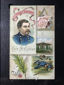 1888 N114 Duke's Cigs, General McCLELLAN, SGC 2 Civil War History