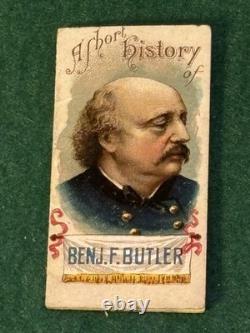 1889 N78 Duke's Booklet, General BUTLER, SGC 3.5 Civil War History