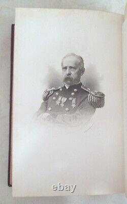 1891 Noted Living Albanians Book Signed by Civil War General Frederick Townsend