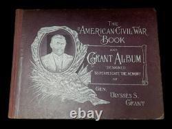 1894 American Civil War Book & Grant Album Ulysses S Grant Memorial Photo Book
