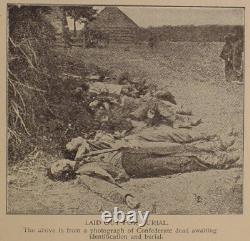 1898 Robert E Lee CONFEDERATE HISTORY CIVIL WAR Southern General REBEL army CSA