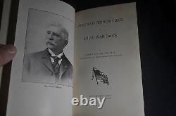 1899 FIRST Men and Things I Saw in Civil War Days, New Jersey General J Ruslin