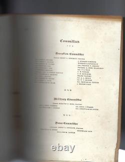 1900 11/8 program Civil War General Otis Howard, Booker T. Washington Tuskegee
