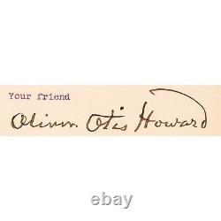 1905 Civil War General OLIVER OTIS HOWARD Typed Letter Fully Signed