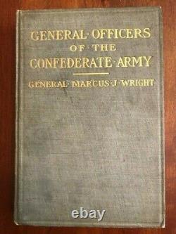 1911 General Officers of the Confederate Army, Members Congress, NEALE Civil War